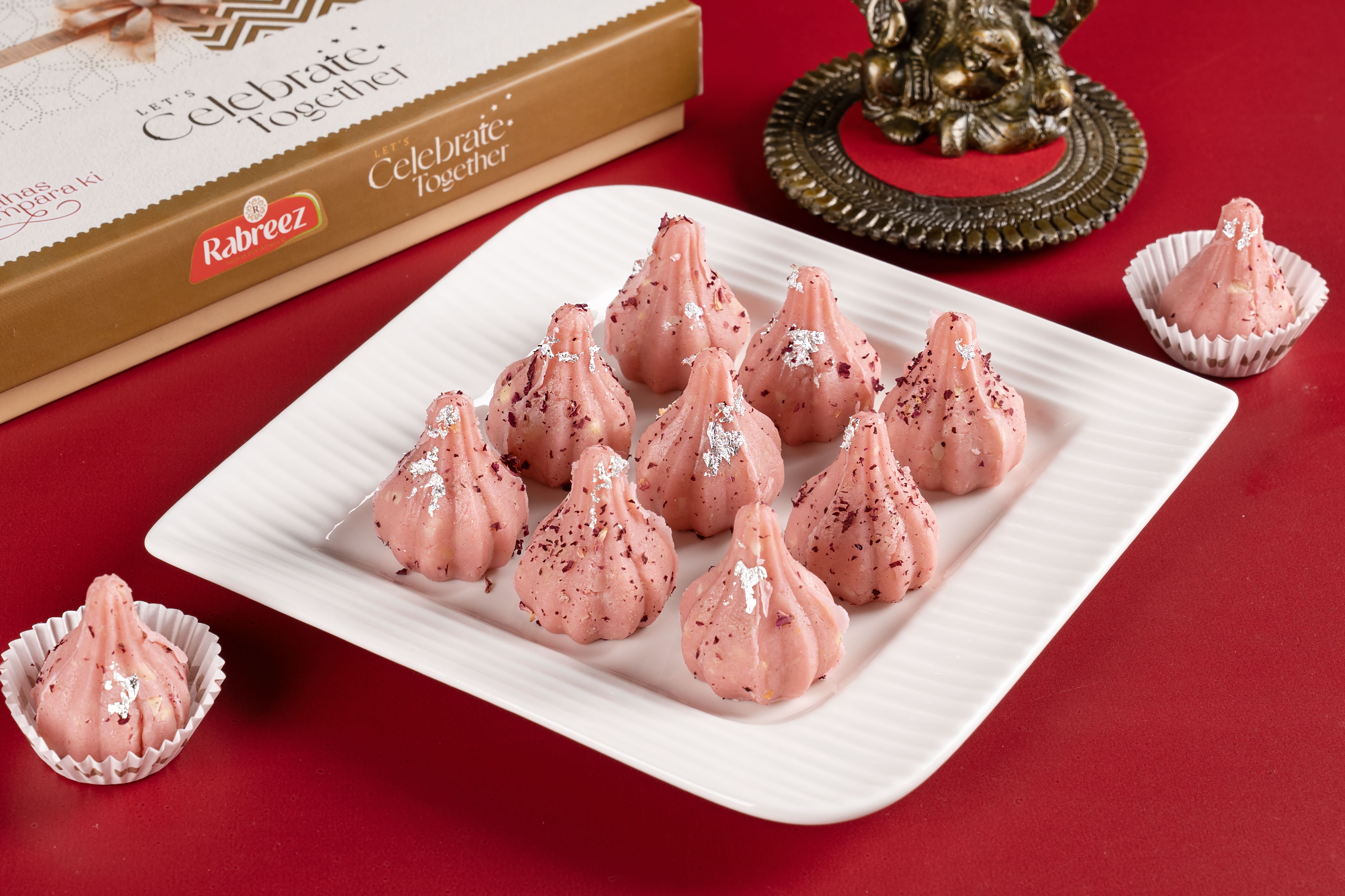 Rose kaju Modak